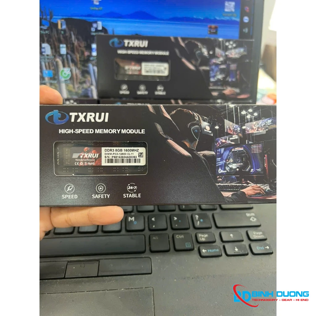 RAM PC TXRUI 8Gb DDR3 Bus 1600Mhz