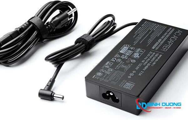 Sạc laptop Asus 20V - 9A - 180W Chân kim to 6.0 x 3.7 mm - Hình ảnh thực tế Mua Sạc laptop Asus 20V - 9A - 180W Chân kim to 6.0 x 3.7 mm chính hãng tại Bình Dương Computer Store