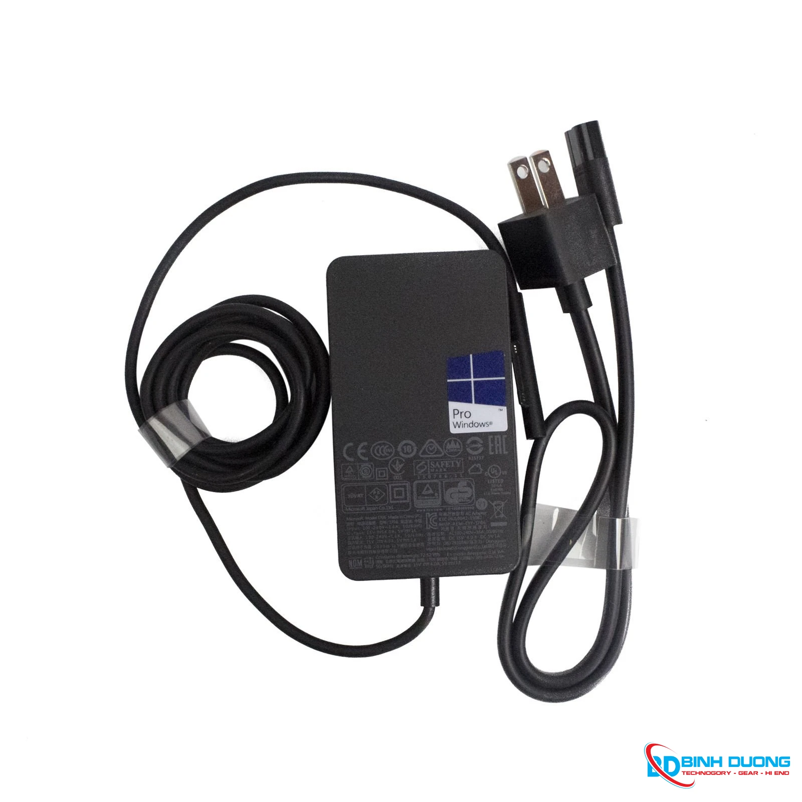 Sạc Microsoft Surface Pro 4 5 6 7 X 65W 15V-4A - Hình ảnh thực tế Mua Sạc Microsoft Surface Pro 4 5 6 7 X 65W 15V-4A chính hãng tại Bình Dương Computer Store