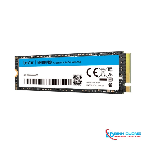 SSD Lexar NM610 500GB M2 PICE Gen 3x4 (NM610P500G-RNNNG) - Chi tiết 2