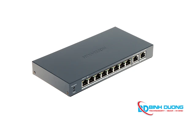 Switch PoE 8-Port Gigabit Smart HIKVISION DS-3E1510P-EI/M