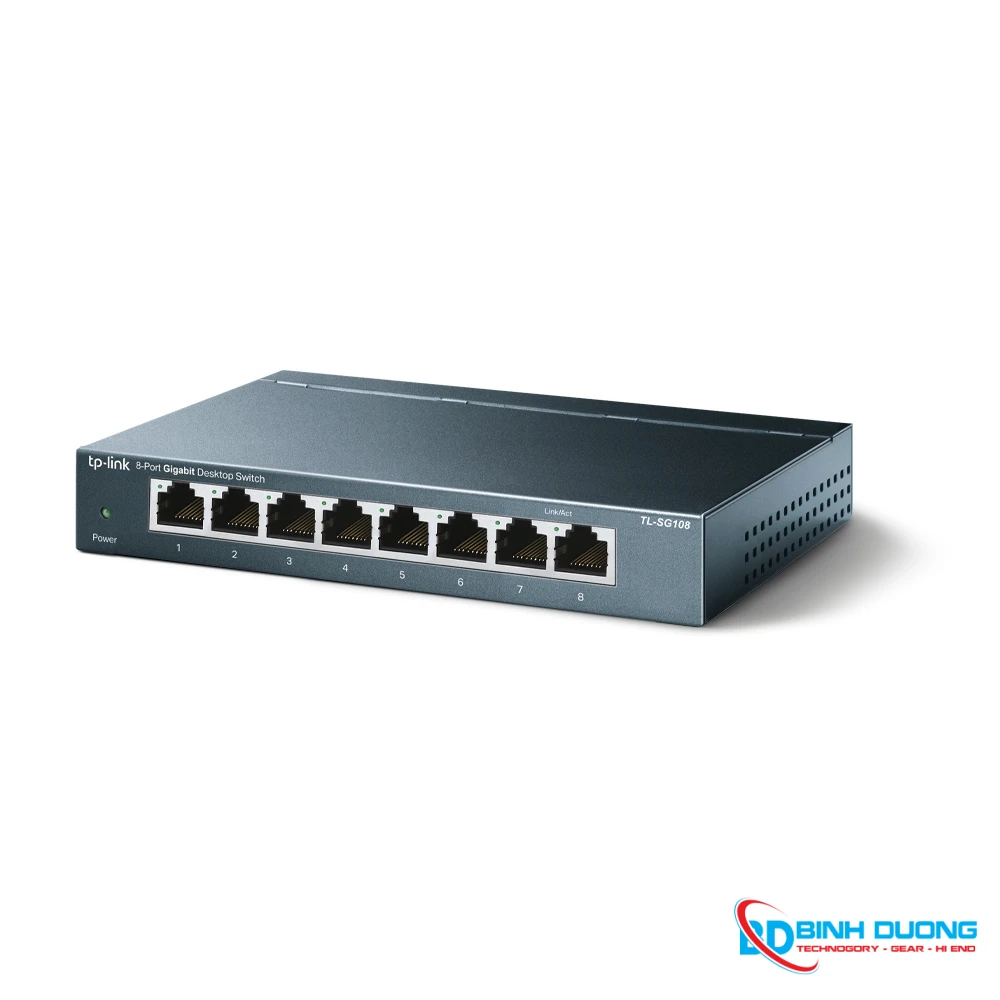Switch Tp-Link TL-SG108 8 Port 1Gb Gigabit Hộp Sắt - Chi tiết 7