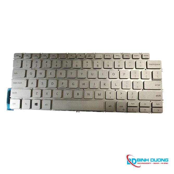 Thay bàn phím laptop Dell Inspiron 5490/ 7491/ 5402 Bạc