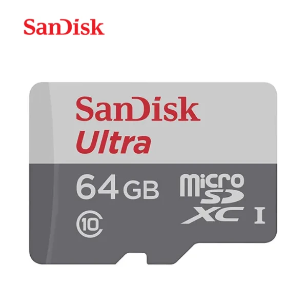 Thẻ Nhớ Sandisk 64gb Micro SD Class 10 (SDSQUNR-64G-GN3MN) - Chi tiết 1