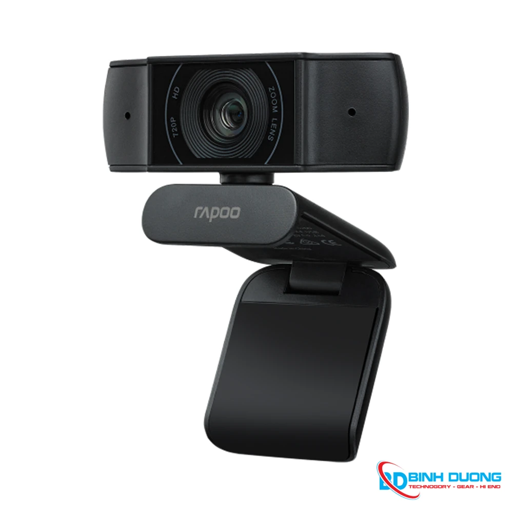 Webcam Rapoo C200 720P HD (Đen)