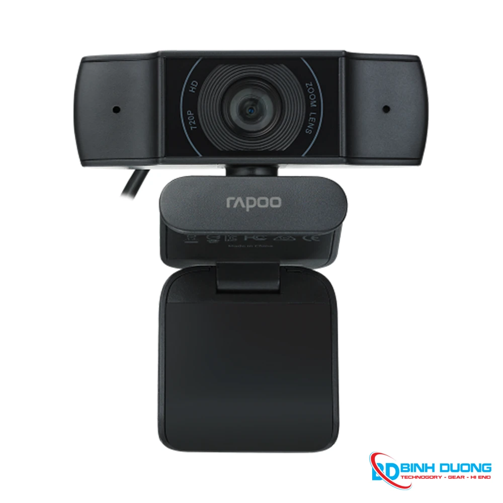 Webcam Rapoo C200 720P HD (Đen) - Chi tiết 2