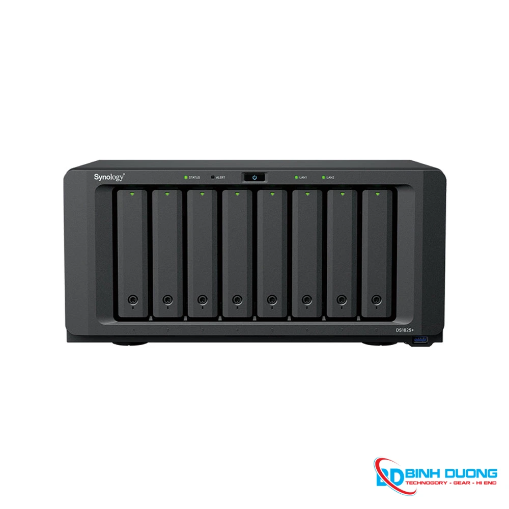 Thiết bị lưu trữ mạng NAS Synology DS1825+ (Chưa có ổ cứng)