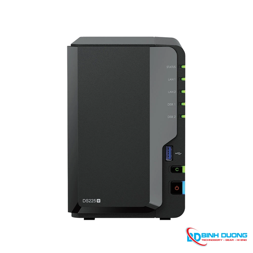 Thiết bị lưu trữ mạng NAS Synology DS225+ (Chưa có ổ cứng)