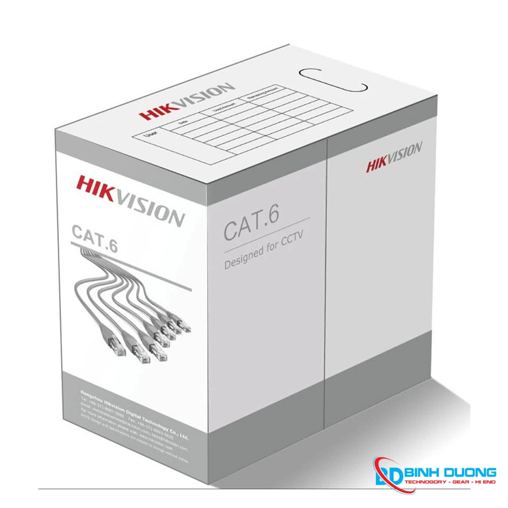 Thùng Mạng Cat 6 Hikvision DS-1LN6UZC0 - Chi tiết 2
