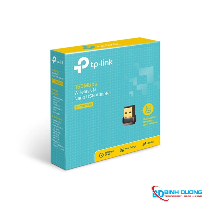 Usb Wifi TPLink 725N 0 ANGTEN (Usb Wifi 0 râu) (TP-Link)