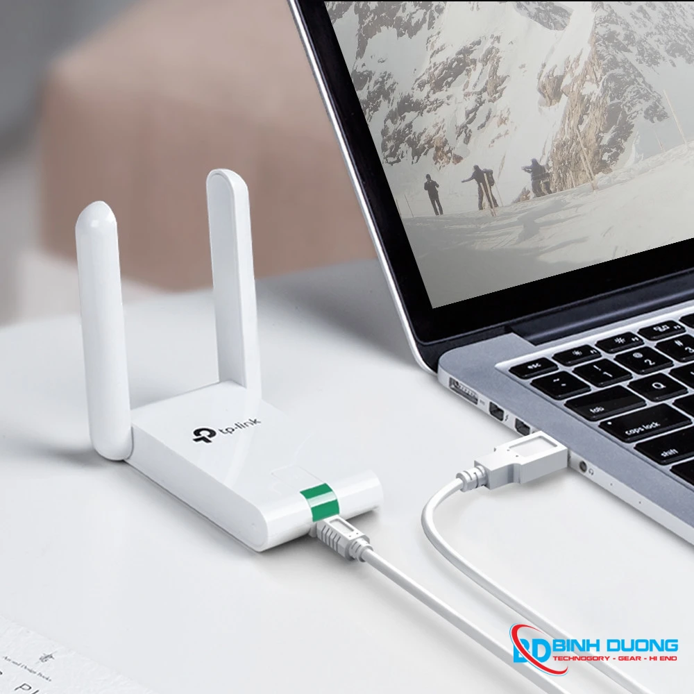 USB Wifi TPLink 822N 2 ANGTEN (Usb Wifi 2 râu) ( 300Mbps) - Chi tiết 6