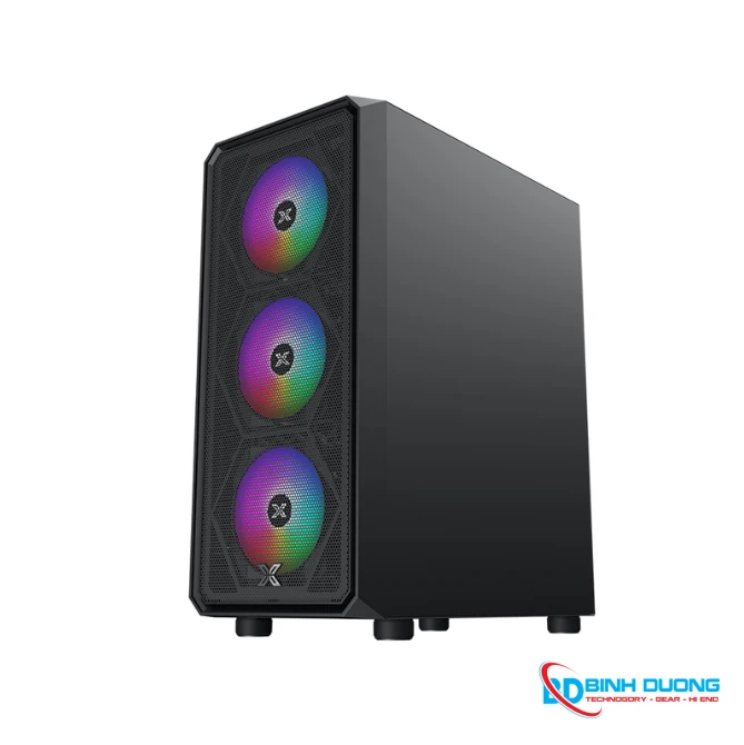 Vỏ case XIGMATEK DUO X 3F (EN45127) - GAMING ATX, KÈM 03 FAN XIGMATEK Z20F - Chi tiết 3